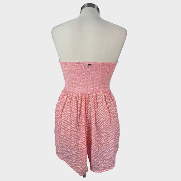 ROXY Strapless Romper Pink Medium - Picture 3 of 8